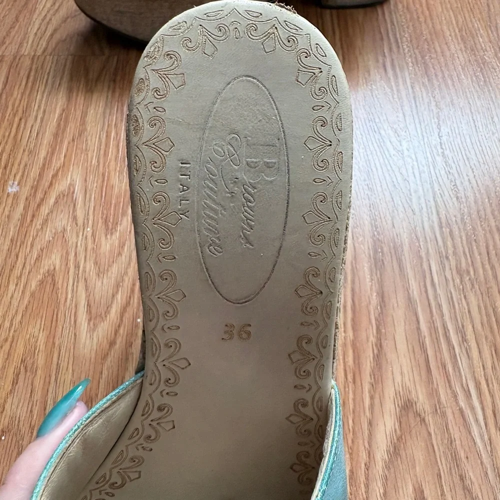 Bruno Magli Couture Wedge Sandals - Picture 7 of 7